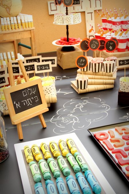 שלל מתוקים מעוצבים לכבוד החזרה ללימודים