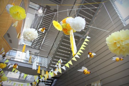 עיטור בתקרה בחברת HP