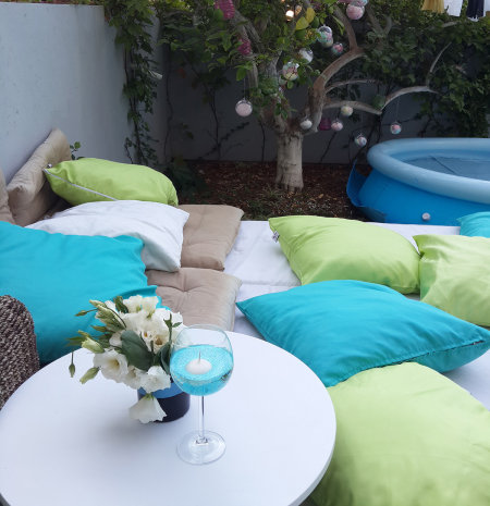 פינת ישיבה מפנקת