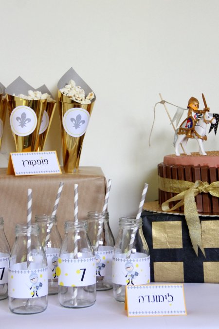 תיבת אוצר, פופקורן ושתייה