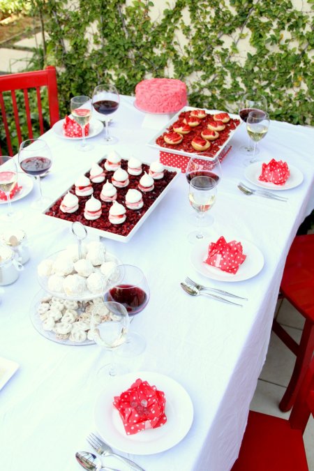 שולחן אדום לבן לטו בשבט