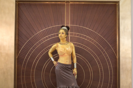 אוירה בארוע חנוכת המפעל של דלתות רשפים