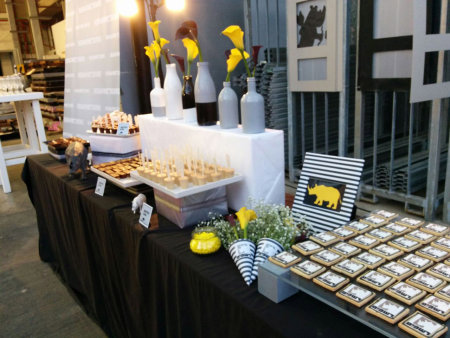 שולחן המתוקים בארוע דלתות רשפים