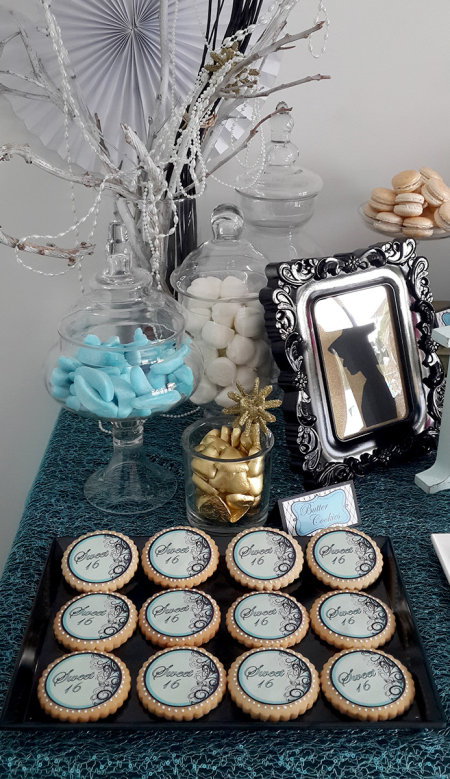 עוגיות מעוצבות ליום הולדת 16