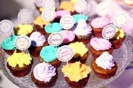 קאפקייקס צבעוניים