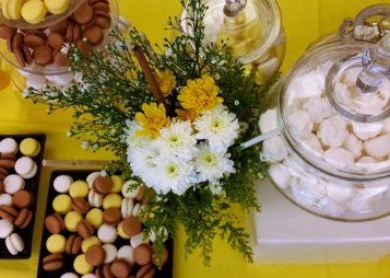 קינוחים ופרחים