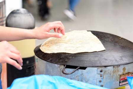 פיתה על טאבון